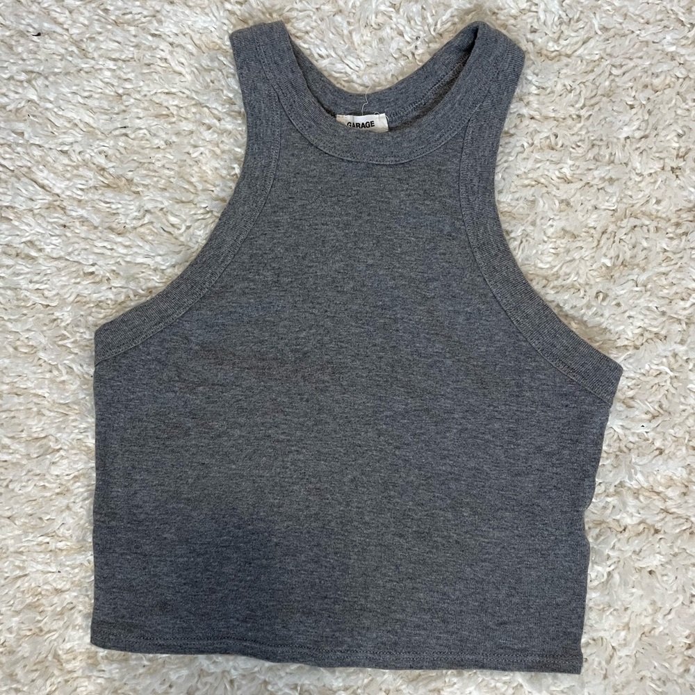 Garage Charcoal Tank Top
